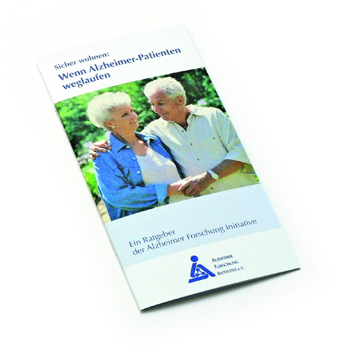 &quot;Wenn Alzheimer-Patienten weglaufen&quot; / Eine neue Broschüre der Alzheimer Forschung Initiative e.V.