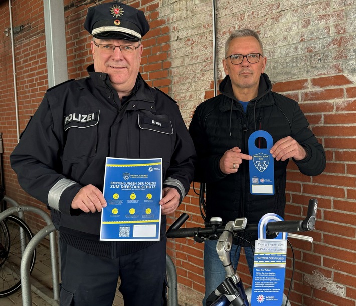 POL-VER: "Protect your Bike" - Kampagne zur richtigen Sicherung von Zweirädern