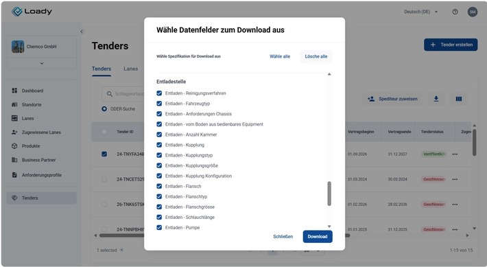 Über 80 % weniger Aufwand bei der Vorbereitung von Frachttendern / Praxisbericht aus dem Logistikeinkauf zeigt deutliche Zeitersparnis durch standardisierte Transportdaten