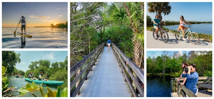 5 Naturparadiese in Fort Myers aktiv erleben – zu Fuß, per Rad und Kajak