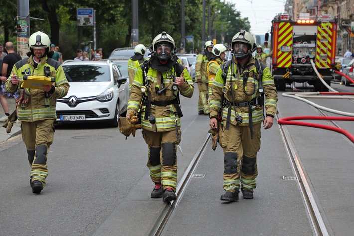 FW Dresden: Informationen zum Einsatzgeschehen der Feuerwehr Dresden vom 7. Juni 2023