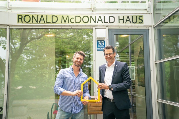 Thore Schölermann übernimmt Schirmherrschaft für das Ronald McDonald Haus München-Großhadern