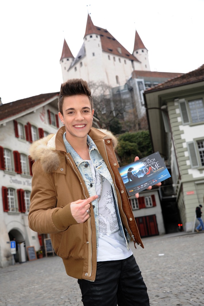 Der DSDS-Gewinner Luca Hänni wird Musical-Darsteller in Thun (BILD)