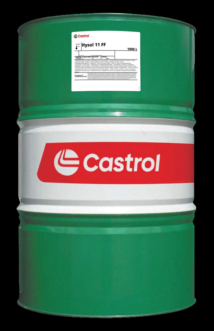 **Pressemeldung** Hysol 11 FF - Castrol bringt neuen Hochleistungs-Kühlschmierstoff auf den Markt