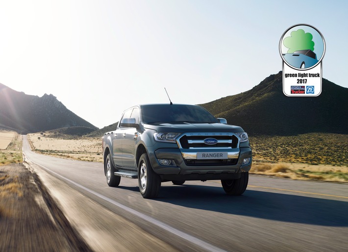Ford Ranger 2,2 l TDCi ist der "Green Light Truck 2017" (FOTO)