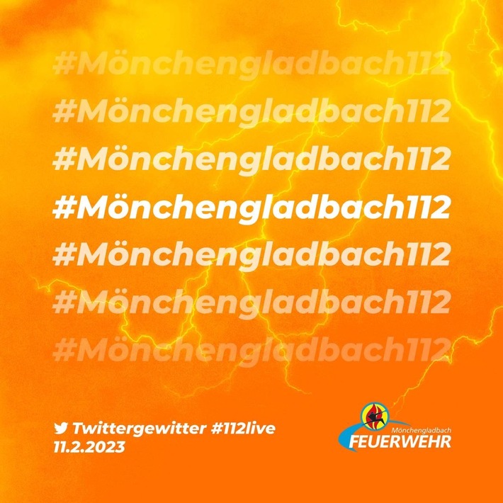 FW-MG: Twittergewitter am 11.2. über Mönchengladbach