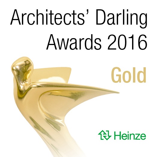 Eine der beliebtesten Marken bei Architekten und Planer: Gold für Hansgrohe beim Architects&#039; Darling Award 2016 im Bereich &quot;Sanitäre Objekte und Zubehör&quot;