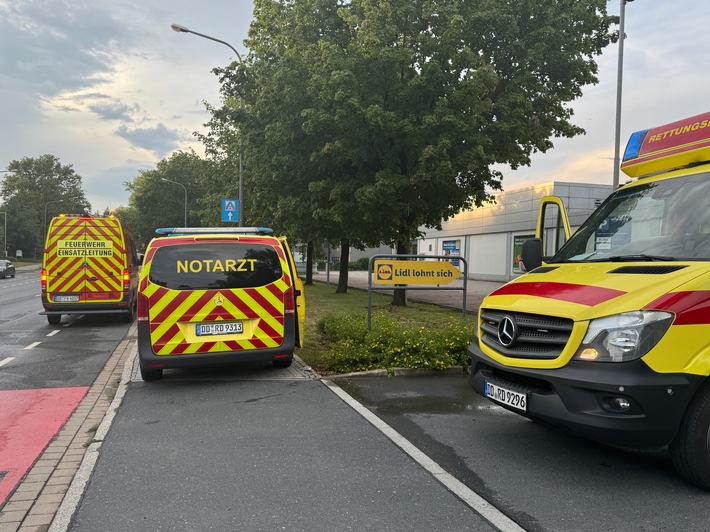 FW Dresden: Schweres Gewitter sorgt für mehrere Feuerwehreinsätze