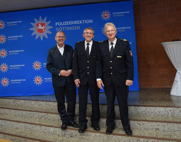 POL-GOE: Offizielle Amtseinführung des neuen Polizeivizepräsidenten Gerd Lewin in der Polizeidirektion Göttingen