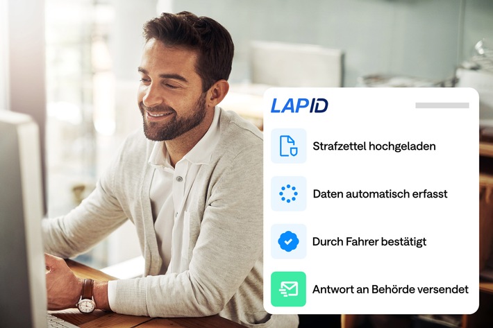 LapID automatisiert Strafzettelmanagement: Neues KI-basiertes Tool spart bis zu 80% Zeit ein