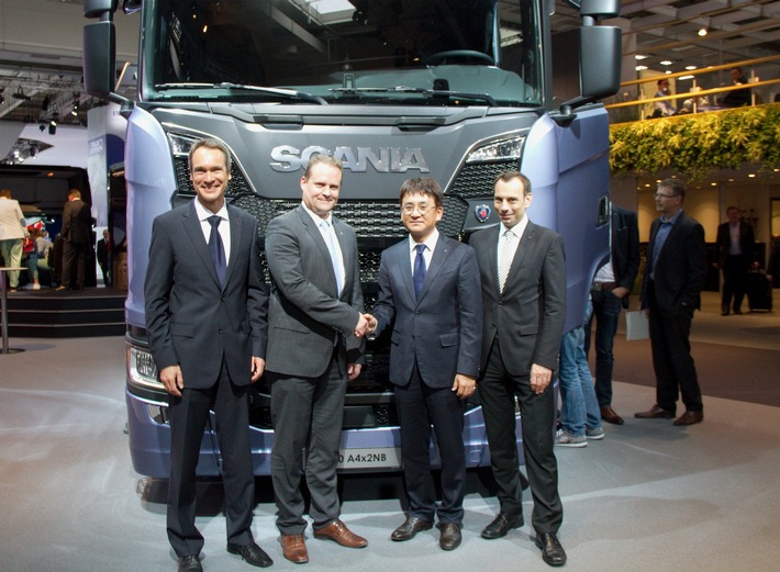 Hankook wird Erstausrüster bei Scania (FOTO)