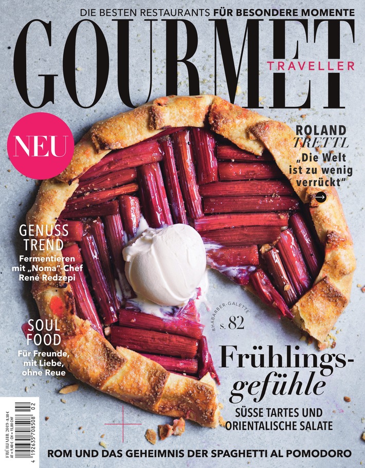 Bauer Media Group startet Premium-Magazin "GOURMET TRAVELLER" in Deutschland