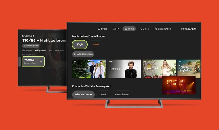 Joyn-Inhalte ab sofort über HD+ TV-App verfügbar
