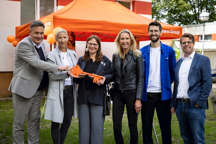 Kreativ- und Therapiewerkstatt &quot;ORANGE PROJECT Berlin&quot; für das Kinder- und Jugendhilfezentrum Neukölln / Hoffmann Group Foundation unterstützt das EJF mit über 200.000 Euro