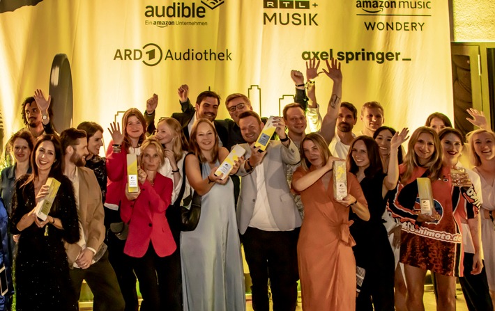 Hör mal, wer da gewinnt: Die Gewinner:innen des Deutschen Podcast Preises 2023 sind ...