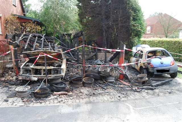 POL-WL: Brand in Fleestedt, ED in Buchholzer Büro, Geschwindigkeitskontrolle in Borstel