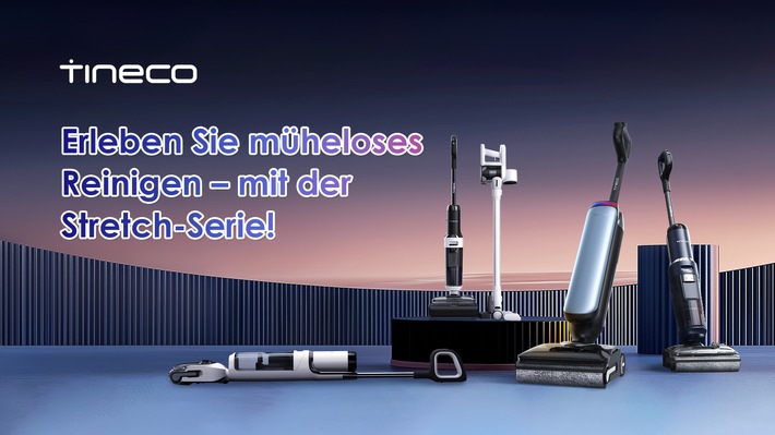 Jetzt wird unter dem Sofa geputzt: Tineco Stretch Serie ab dem 3. Juni reduziert erhältlich