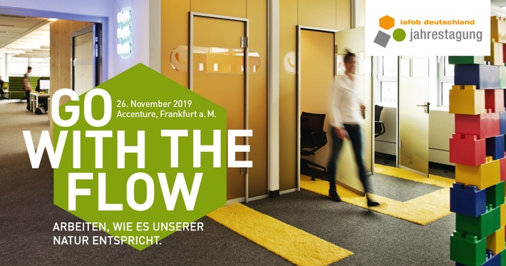 Jetzt anmelden: &quot;Go with the Flow - Arbeiten, wie es unserer Natur entspricht&quot; am 26. November 2019 in Frankfurt am Main