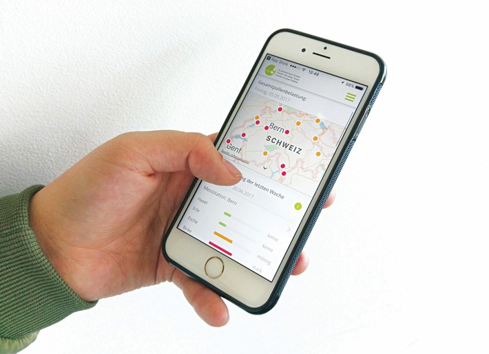 Per App noch schneller den Pollen entfliehen
