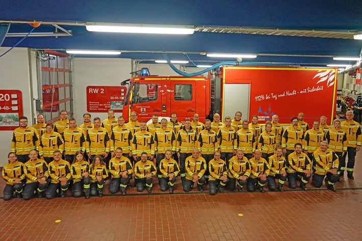 FW Bad Segeberg: Neue Einsatzschutzkleidung bei der Freiwilligen Feuerwehr Bad Segeberg