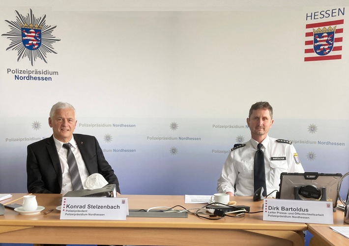 POL-KS: Polizeipräsident Konrad Stelzenbach stellt Kriminalstatistik 2021 für Nordhessen vor