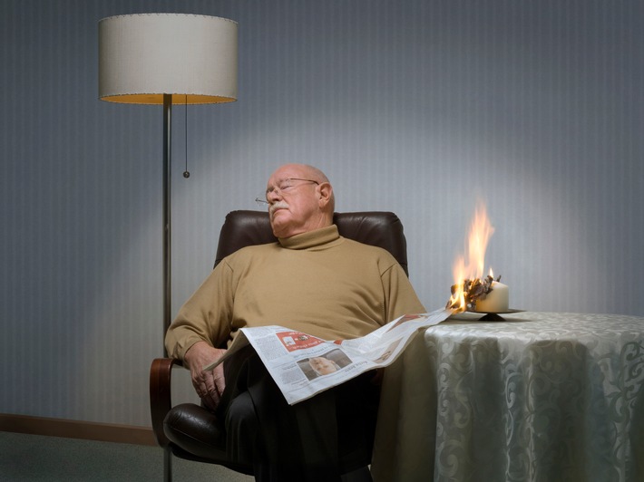 Weihnachtszeit ist Brandzeit - Senioren besonders gefährdet