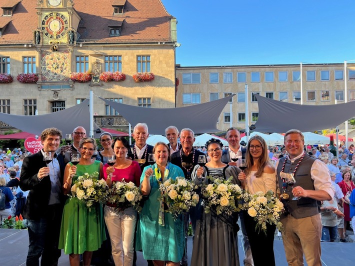 Das 51. Heilbronner Weindorf ist eröffnet – gefeiert wird bis 17. September