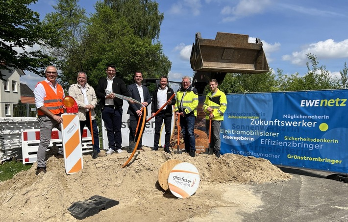 Wichtiger Meilenstein für die Stadt Vechta: Glasfaser Nordwest startet mit dem Ausbau von weiteren 1.100 Glasfaseranschlüssen