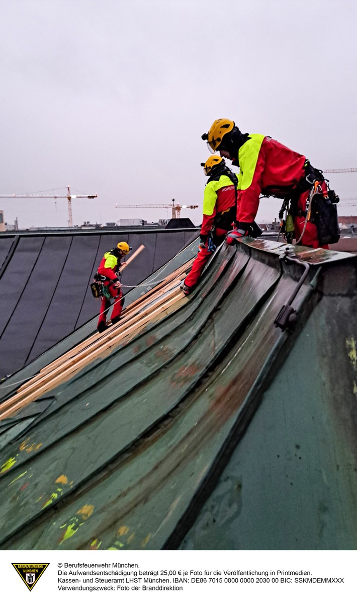 FW-M: Stürmischer Wind sorgt für einige Einsätze (Stadtgebiet)