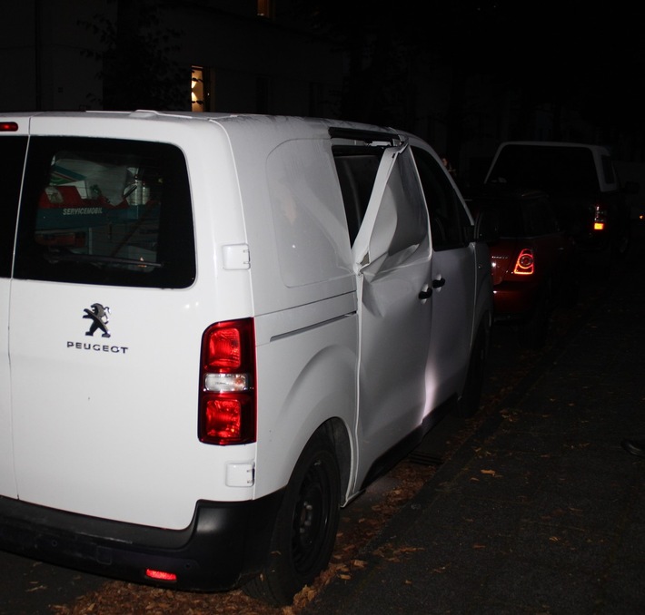 POL-HA: Mehrere Firmenfahrzeuge in Boele aufgebrochen - Zeugen gesucht