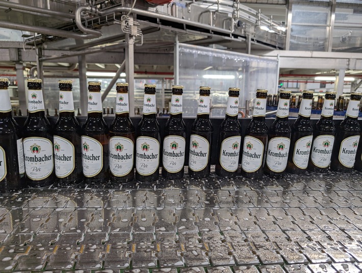 Krombacher Brauerei: Erfolgreiche Meilensteine beim größten Umbauprojekt der Unternehmensgeschichte