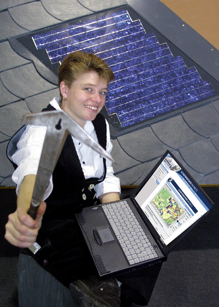 Der Schieferdecker kommt übers Internet: Neue Wege zu
Fach-Handwerkern / Messetrend: Naturdächer holen die Energie ins Haus