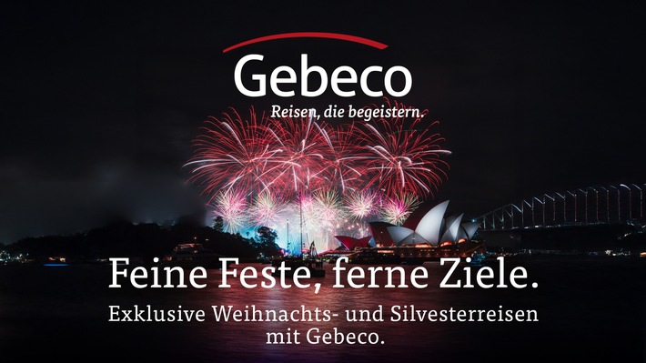 Mit Gebeco exklusive Weihnachts- und Silvesterreisen erleben