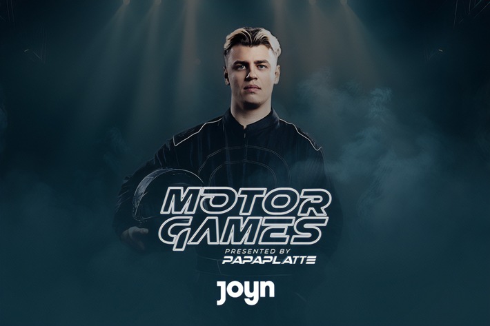 Schneller die Streamer nie flitzten: Joyn und Papaplatte laden am Sonntag live zu den ersten &quot;Motor Games - presented by Papaplatte&quot;