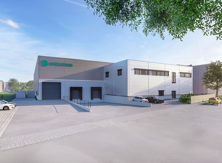 Richtfest für neuen Asklepios Logistik-Hub in Eching bei München