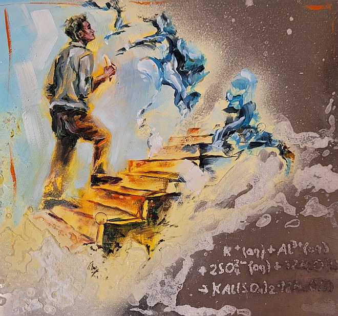 Kunstwerk Chemie: Kreative Nachwuchskünstler zeigen die bunte Welt der Chemie