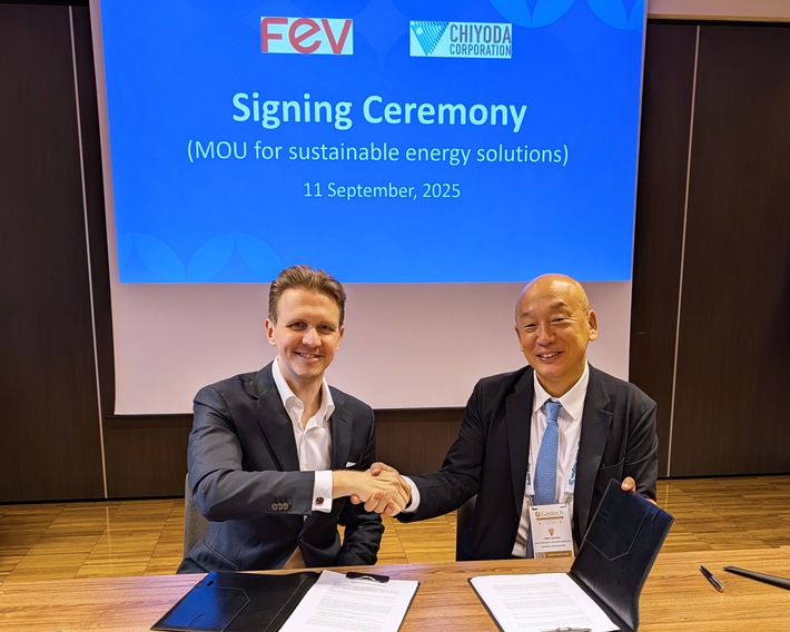 FEV and Chiyoda combine expertise for sustainable energy solutions