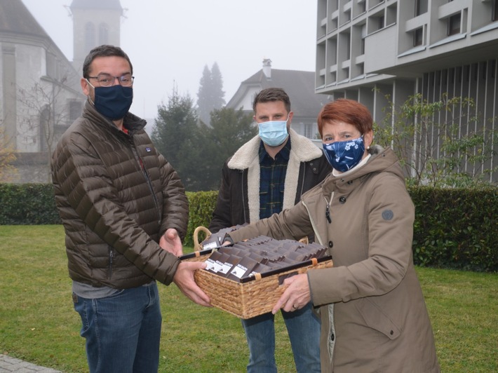 Von Bauern für Bauern- Spende in der Weihnachtszeit