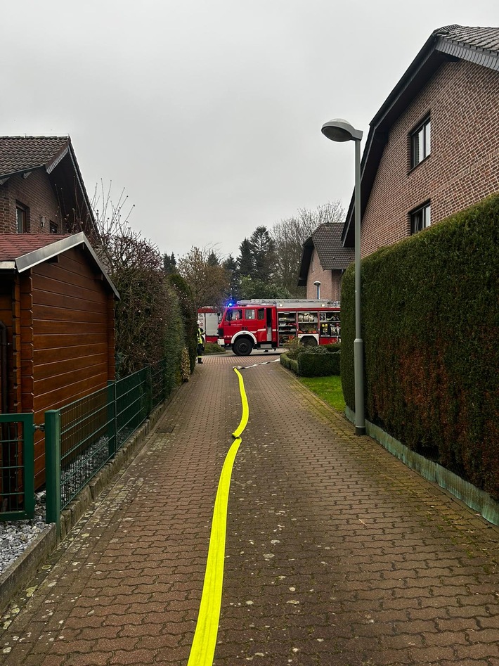 FW-Schermbeck: Alarmierung Gasaustritt