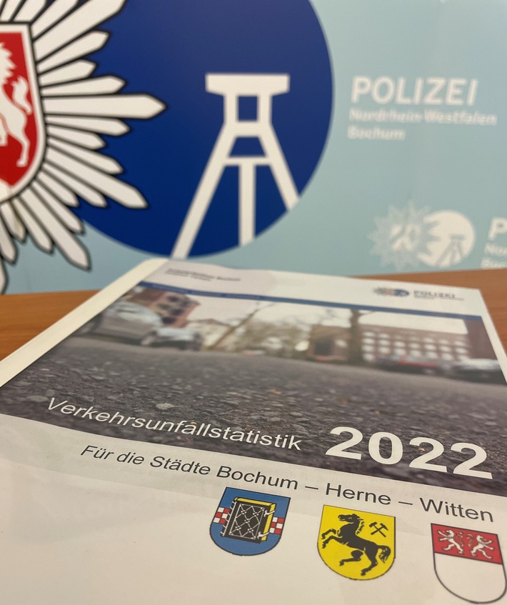 POL-BO: Polizeiliche Verkehrsunfallstatistik für Bochum, Herne und Witten 2022