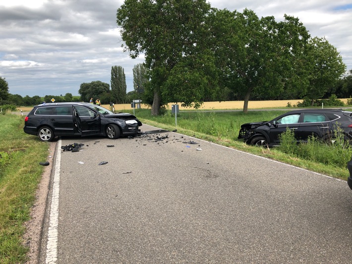 POL-PDLD: Mörzheim/L510 - Verkehrsunfall unter Alkoholeinfluss mit 4 Verletzten und hohem Sachschaden