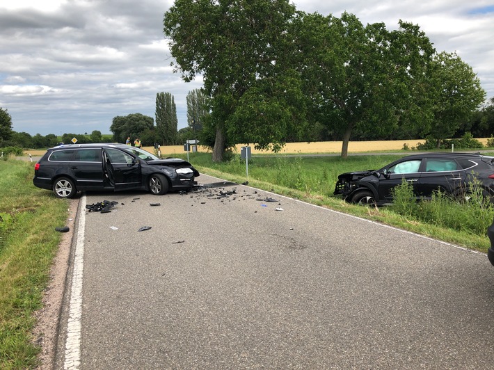 POL-PDLD: Mörzheim/L510 - Verkehrsunfall unter Alkoholeinfluss mit 4 Verletzten und hohem Sachschaden