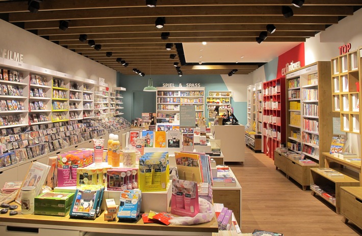 Neues Ladenkonzept für Ex Libris im Länderpark in Stans