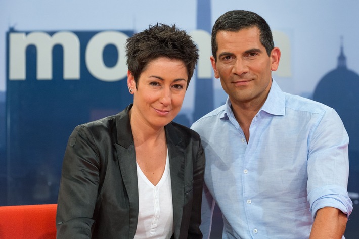 "ZDF-Morgenmagazin" mit "Moma-Arena" zur Bundestagswahl: Mitri Sirin und Dunja Hayali treffen Politiker und Analysten (FOTO)