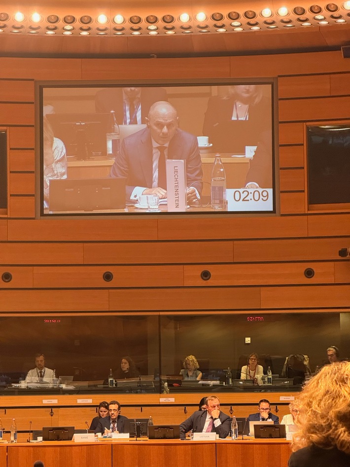 Liechtenstein nimmt am Innenministerrat in Luxemburg teil