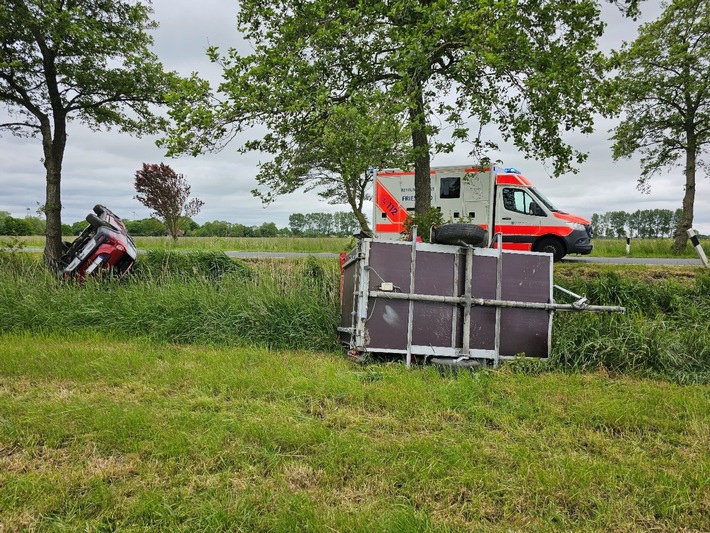 POL-WHV: Zwei Verkehrsunfälle auf der L812