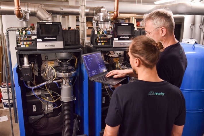 Nachhaltige Investition: Bereits über 60 Unternehmen - darunter die Deutsche Telekom, das Deutsche Rote Kreuz und die Median Kliniken - setzen die datengesteuerten Lösungen von metr in rund 3.600 Gebäuden mit mehr als 100.000 Mieteinheiten ein. / Weiterer Text über ots und www.presseportal.de/nr/181090 / Die Verwendung dieses Bildes für redaktionelle Zwecke ist unter Beachtung aller mitgeteilten Nutzungsbedingungen zulässig und dann auch honorarfrei. Veröffentlichung ausschließlich mit Bildrechte-Hinweis.