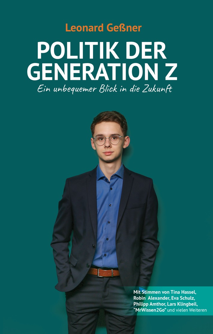 Presseeinladung: &quot;Politik der Generation Z - ein unbequemer Blick in die Zukunft&quot; / Buchvorstellung am 16. Juni 2020 im Gespräch mit BILD Chefredakteur Julian Reichelt