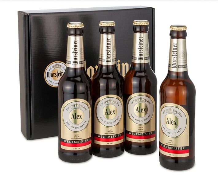 Warsteiner Brauerei startet mit individualisierten Etiketten den Countdown zur Fußball-WM 2018