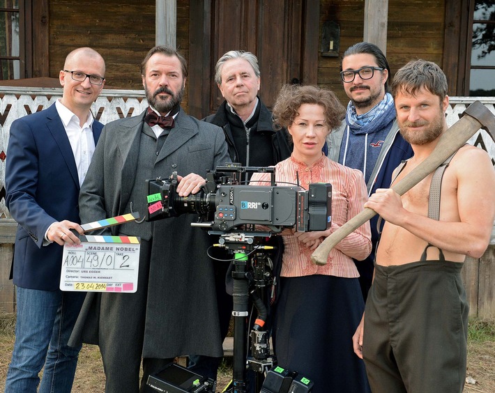 Das Erste / Drehstart für das historische Drama "Madame Nobel" (AT) mit Birgit Minichmayr und Sebastian Koch in den Hauptrollen (FOTO)